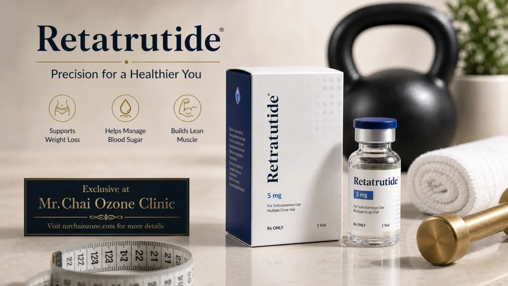 Retatrutide in Bali, Exclusive at Mr.Chai Ozone Clinic